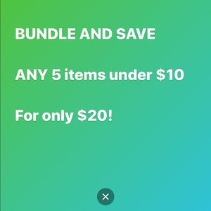 BUNDLE AND SAVE